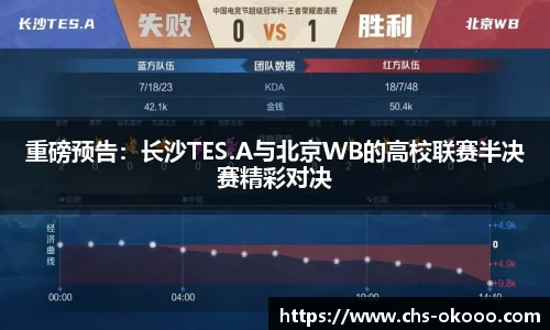 重磅预告：长沙TES.A与北京WB的高校联赛半决赛精彩对决